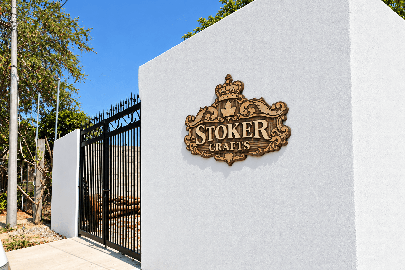 Bedroom furniture crafted by Stoker Crafts