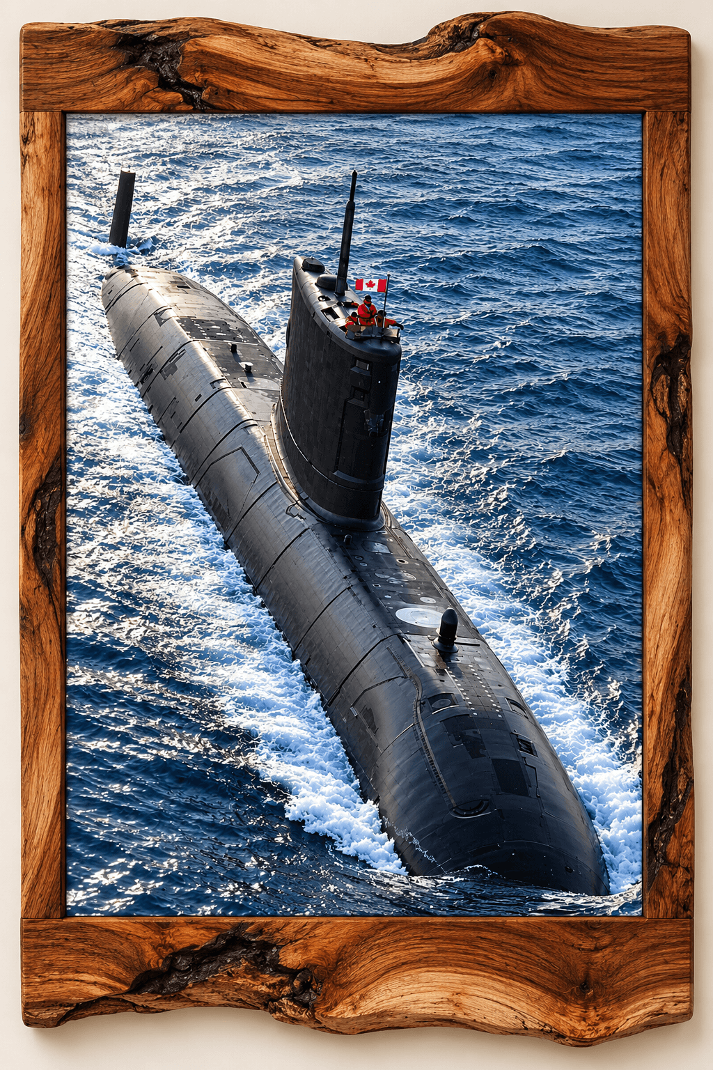 Submarine associated with Brownie's Royal Canadian Navy service